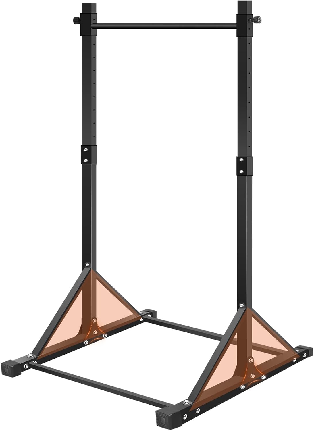 Pull Up Bar - 自宅でのトレーニングに最適な、高さ調節可能な屋外用懸垂バー。独立式のスタンド付き。