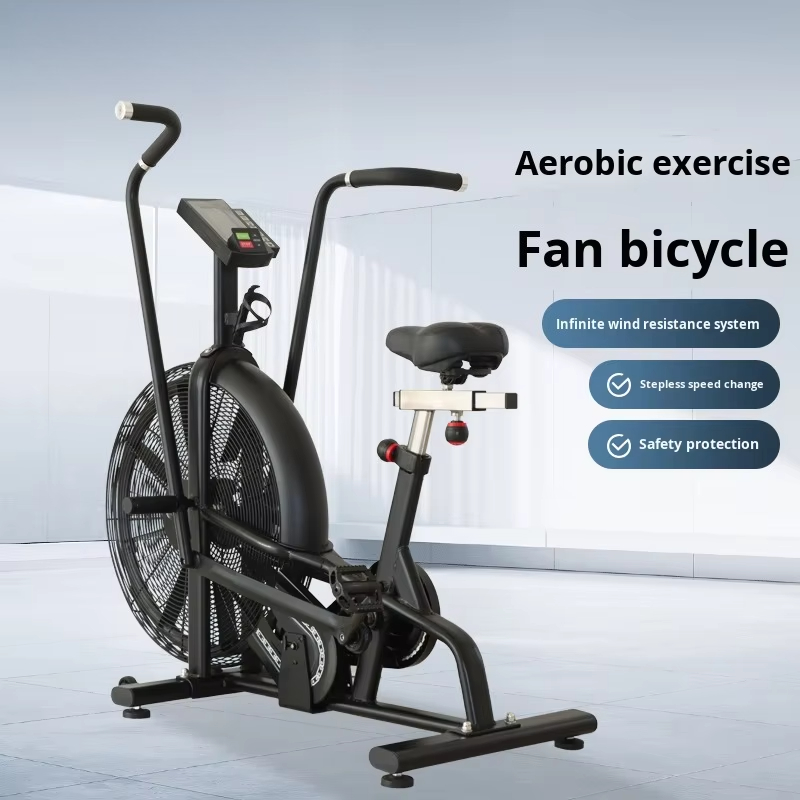 Crossfit Machine - 業務用耐風性エアロバイク ホームジム 体操用ダイエット腹筋ファンバイク