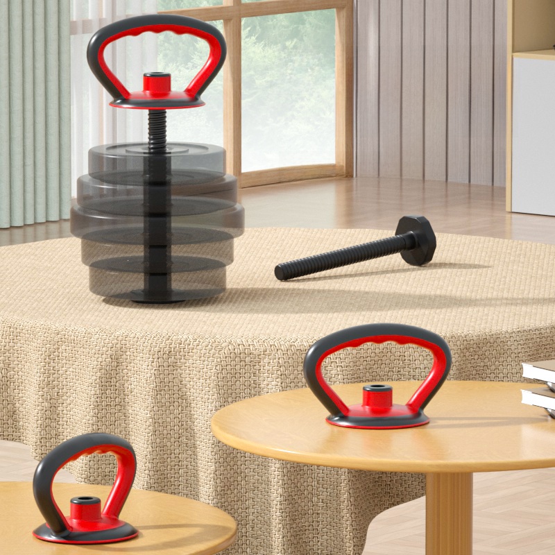 Kettlebell - 調整可能なケトルベル屋内フィットネス機器バーベルダンベルプッシュアップスタンドホームジムアクセサリーハンドヘルドハンドルサポート