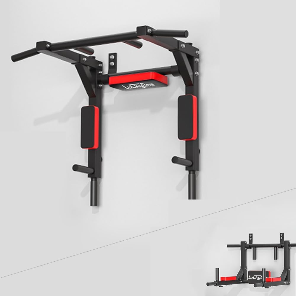 壁掛け式多機能懸垂バー（ディップステーション付き） - Pull Up Bar のレビューと価格