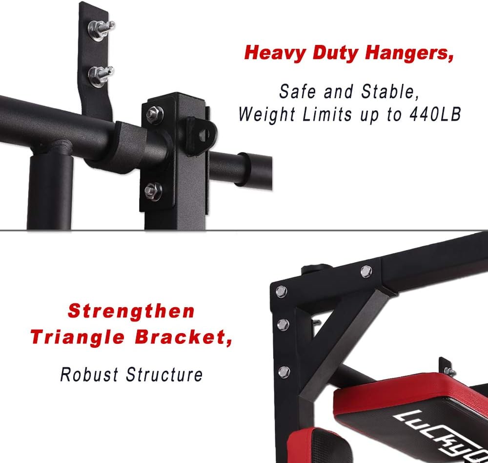 壁掛け式多機能懸垂バー（ディップステーション付き） - Pull Up Bar のレビューと価格