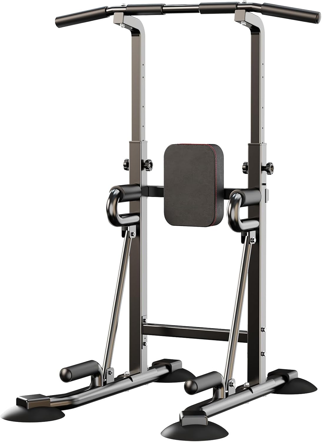 家庭用ジム向けのパワータワー・プルアップバー。自立式で多機能 - Pull Up Bar のレビューと価格