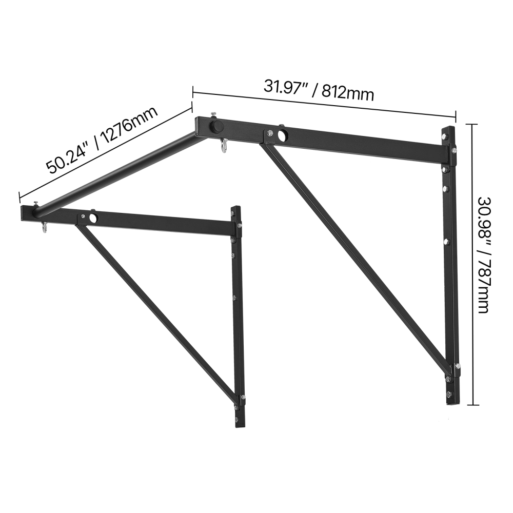 Ye 壁掛け式ヘビーデューティー懸垂バー - ホームジム用深 - Pull Up Bar のレビューと価格