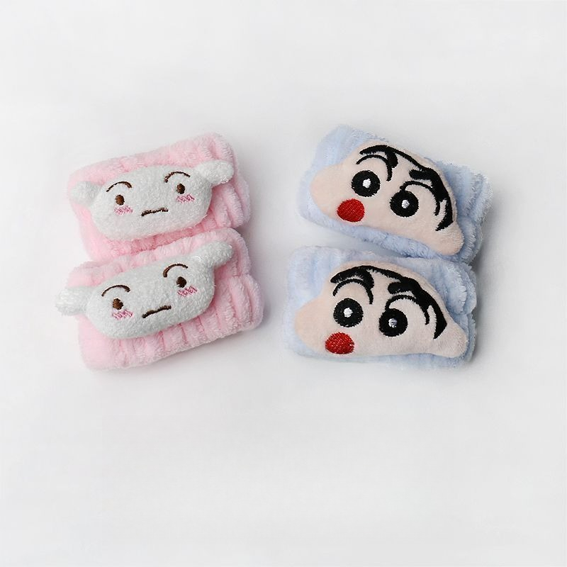 クレヨンしんちゃんのシロ・ブリブリゼモンのキャラクターが描か - Wrist Wraps のレビューと価格