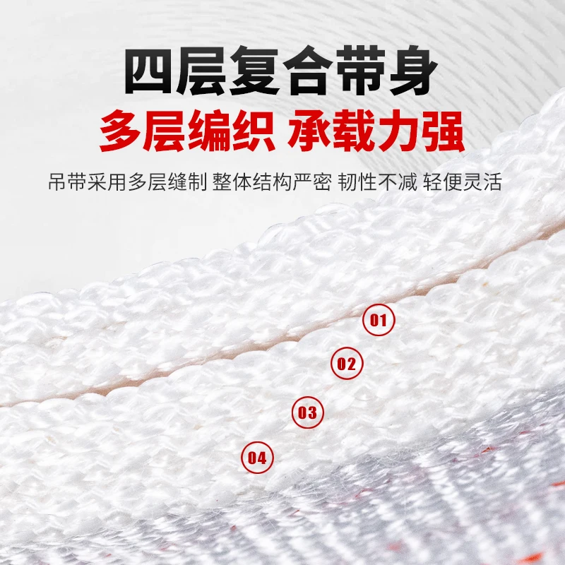 2/3/5 トン耐性リフティングスリングクレーンホイストオー - Lifting Belt のレビューと価格