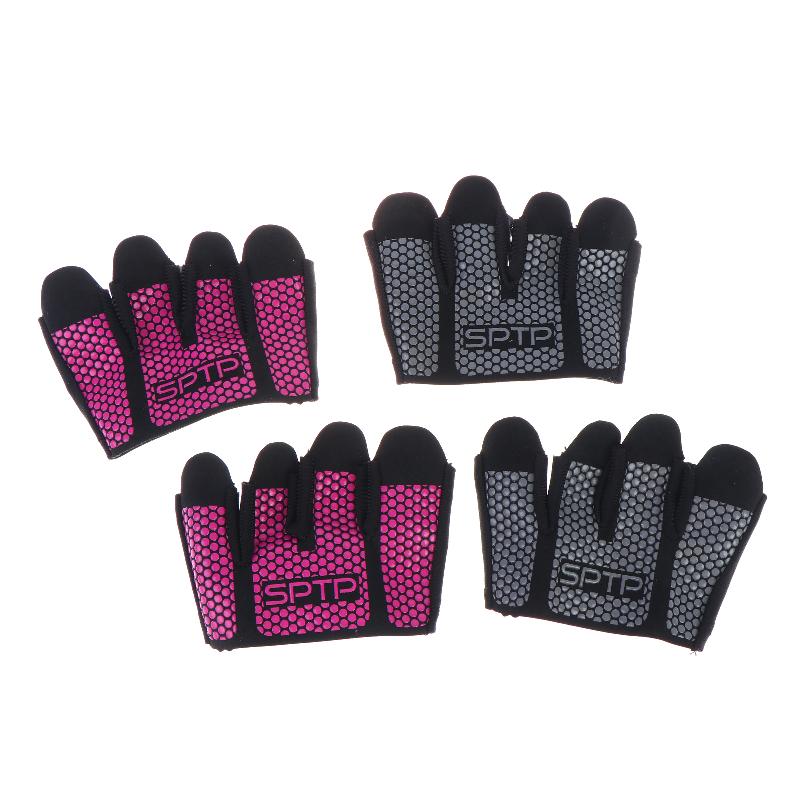 1 ペアジムフィットネスハーフフィンガーグローブ男性女性用ワ - Weightlifting Gloves のレビューと価格