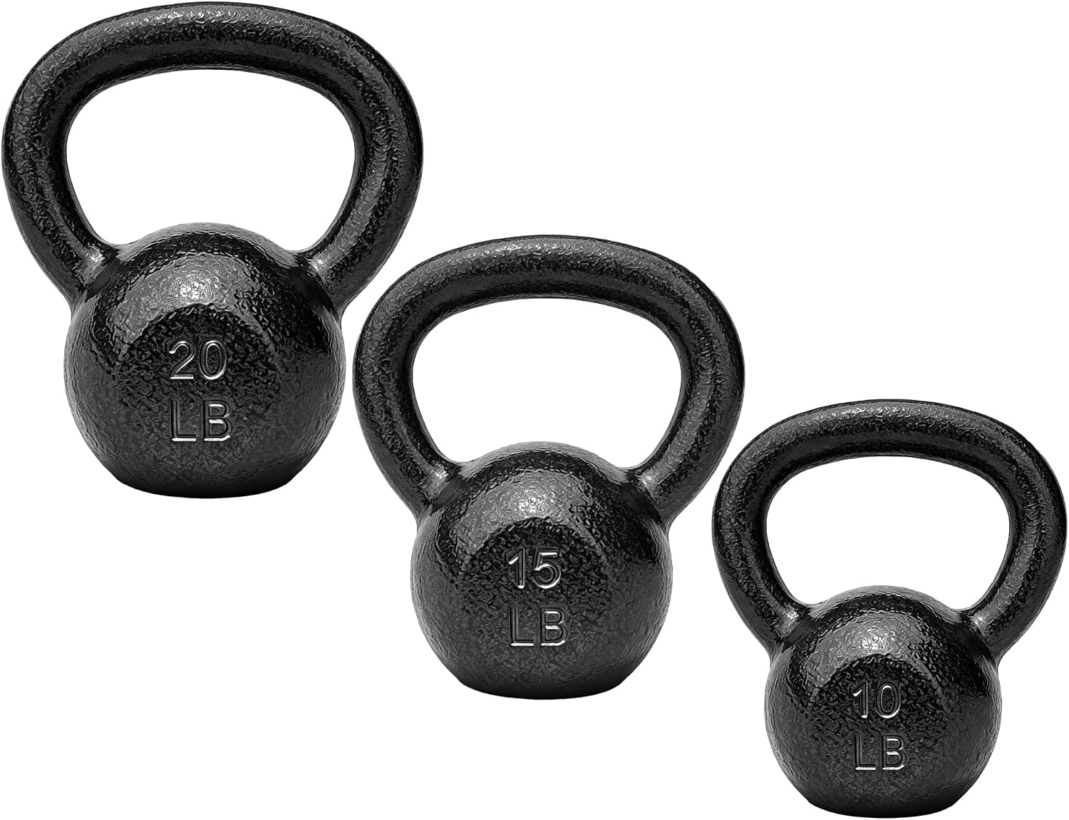 鋳鉄製ケトルベル 5～50ポンド。自宅ジムでの筋力トレーニン - Kettlebell のレビューと価格
