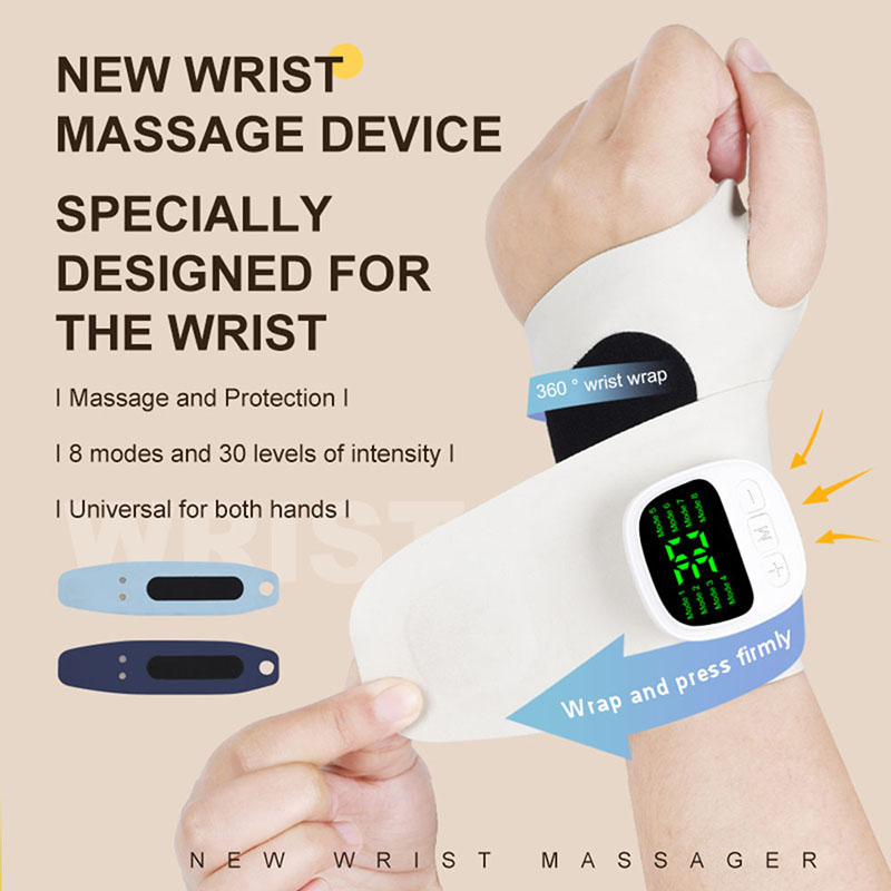 新EMS電動ハンドリストマッサージャー 振動マッサージ 手の - Wrist Wraps のレビューと価格