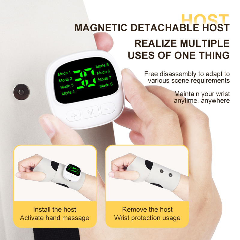 新EMS電動ハンドリストマッサージャー 振動マッサージ 手の - Wrist Wraps のレビューと価格