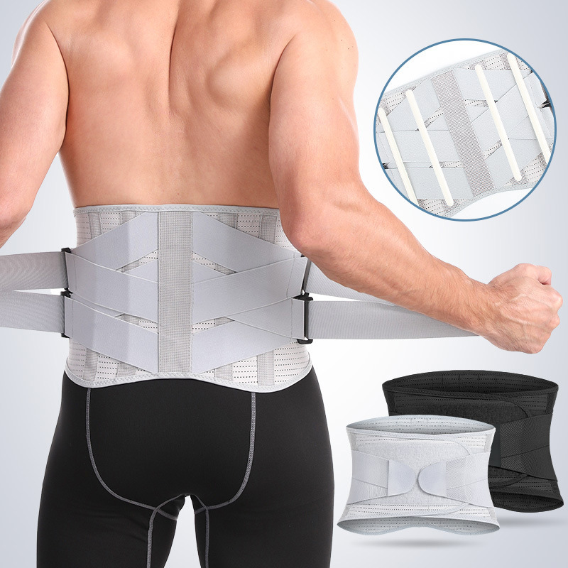 1個入り、ダブルプル式の腰部サポートベルト。通気性の良いメッ - Lifting Belt のレビューと価格