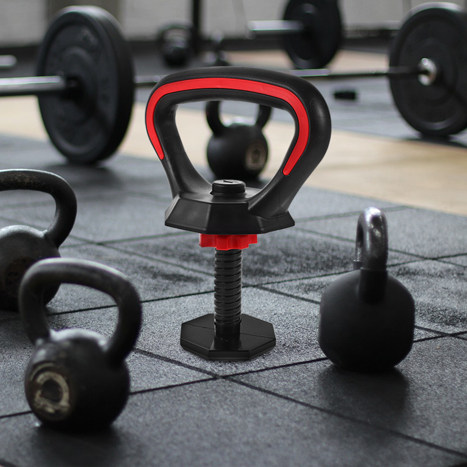 人間工学に基づいたケトルベルハンドル。高品質プラスチック素材 - Kettlebell のレビューと価格
